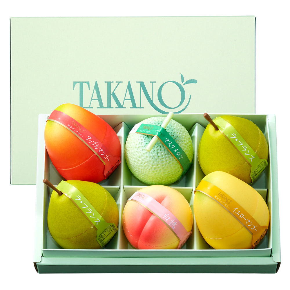 新宿高野 果実ピュアゼリー6入W – 新宿高野オンラインショップ