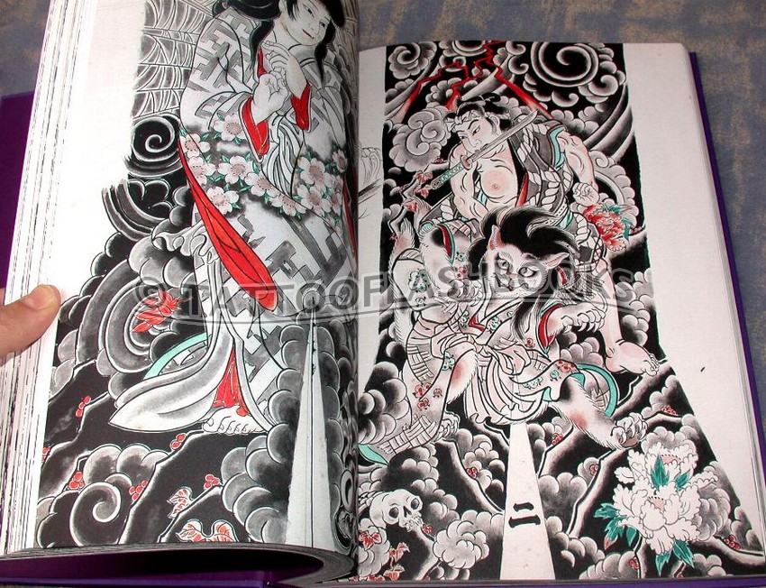 tattooflashbooks.com - Horiyoshi III - Osen: The Horiyoshi III