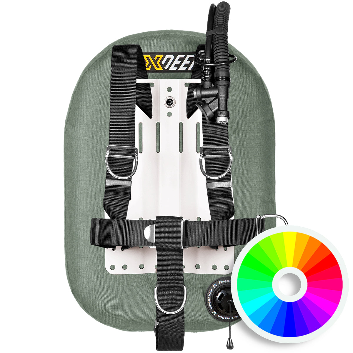 Color XDEEP ZEOS Standard Scuba Diving BCD – Tec Dive Gear