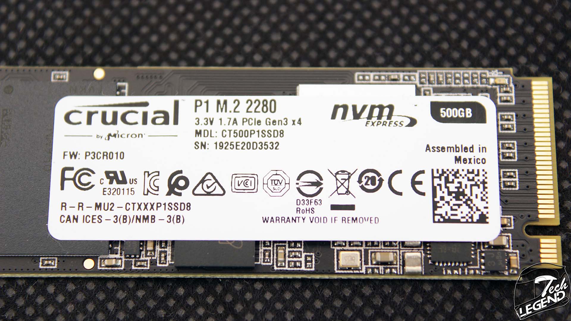 Crucial P1 NVMe M.2 SSD 500GB - Review