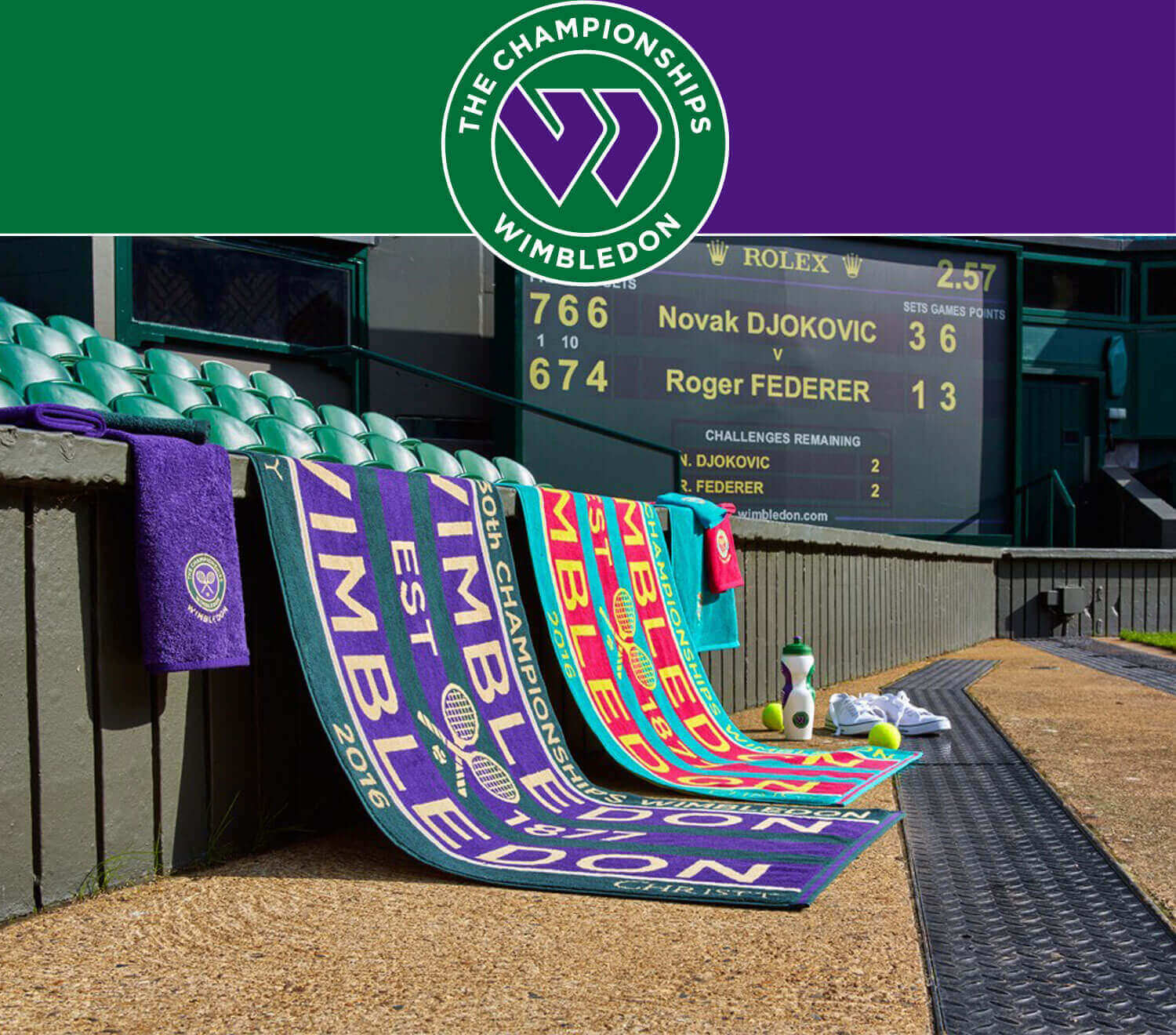 ウィンブルドンタオル特集2016｜ 総合テニス専門サイト-テニス365