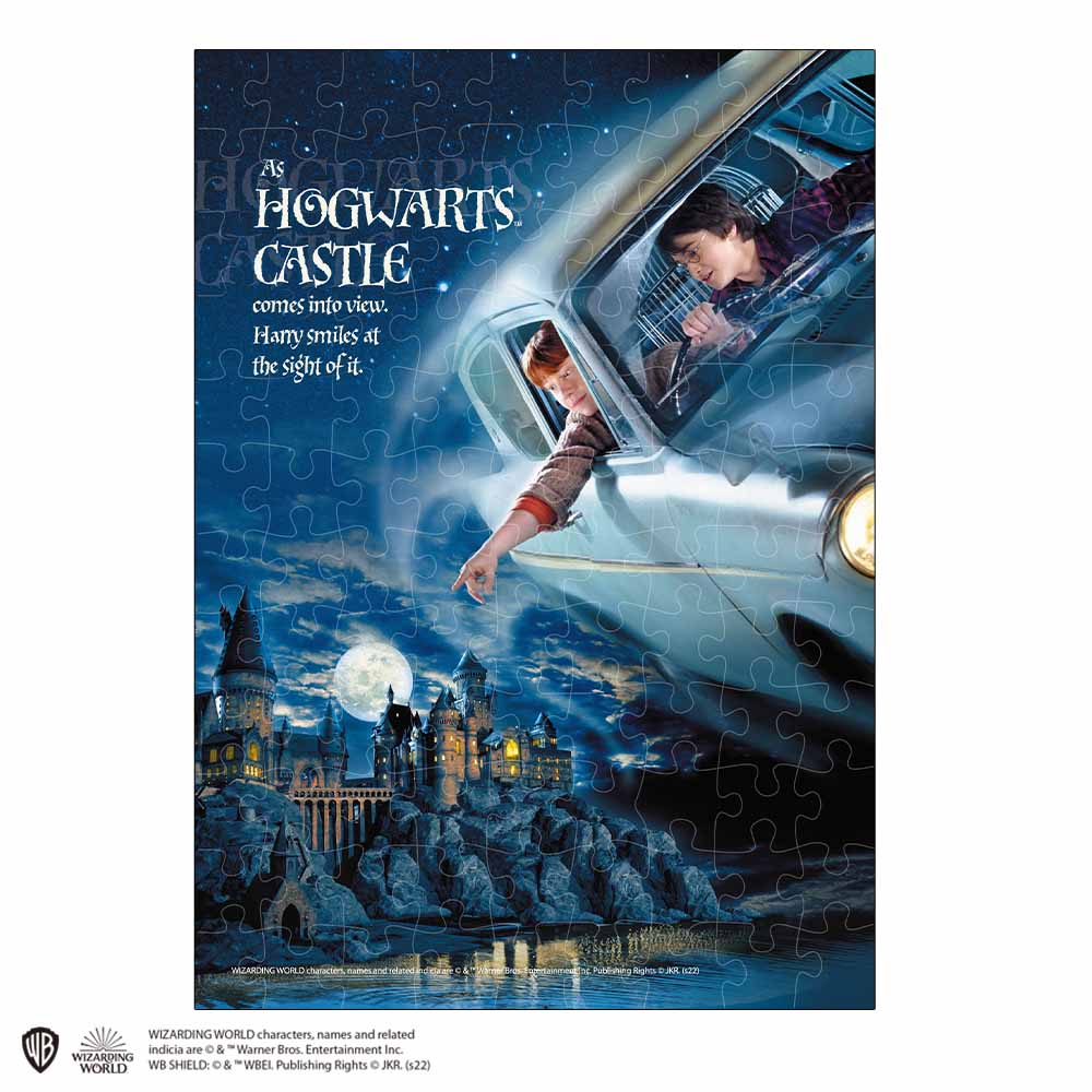 ジグソーパズル 108ピース 「空飛ぶ車でホグワーツへ」 B-108-826