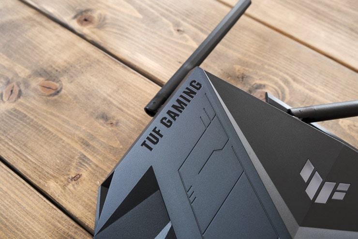 ASUS TUF-AX5400 レビュー】4804Mbpsの高速通信とセキュリティーも安心