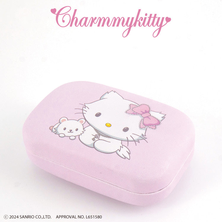チャーミーキティ コラボ ミラー付き小物入れ – サンキューマート