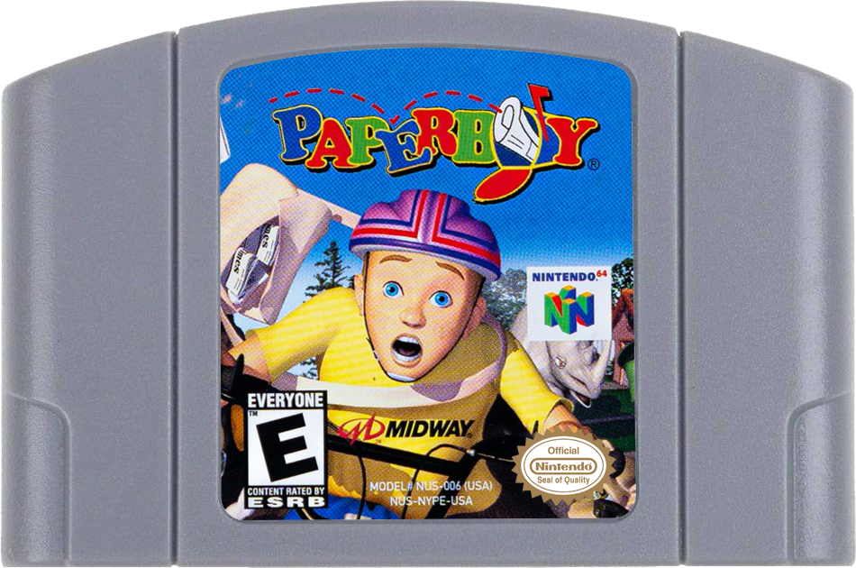 PAPERBOY - NINTENDO 64 – The Exchange Stores