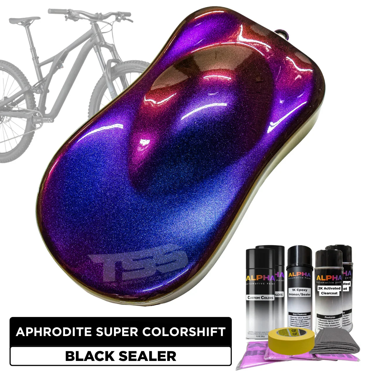 Aphrodite Super Colorshift Bike Paint Kit – The Spray Source
