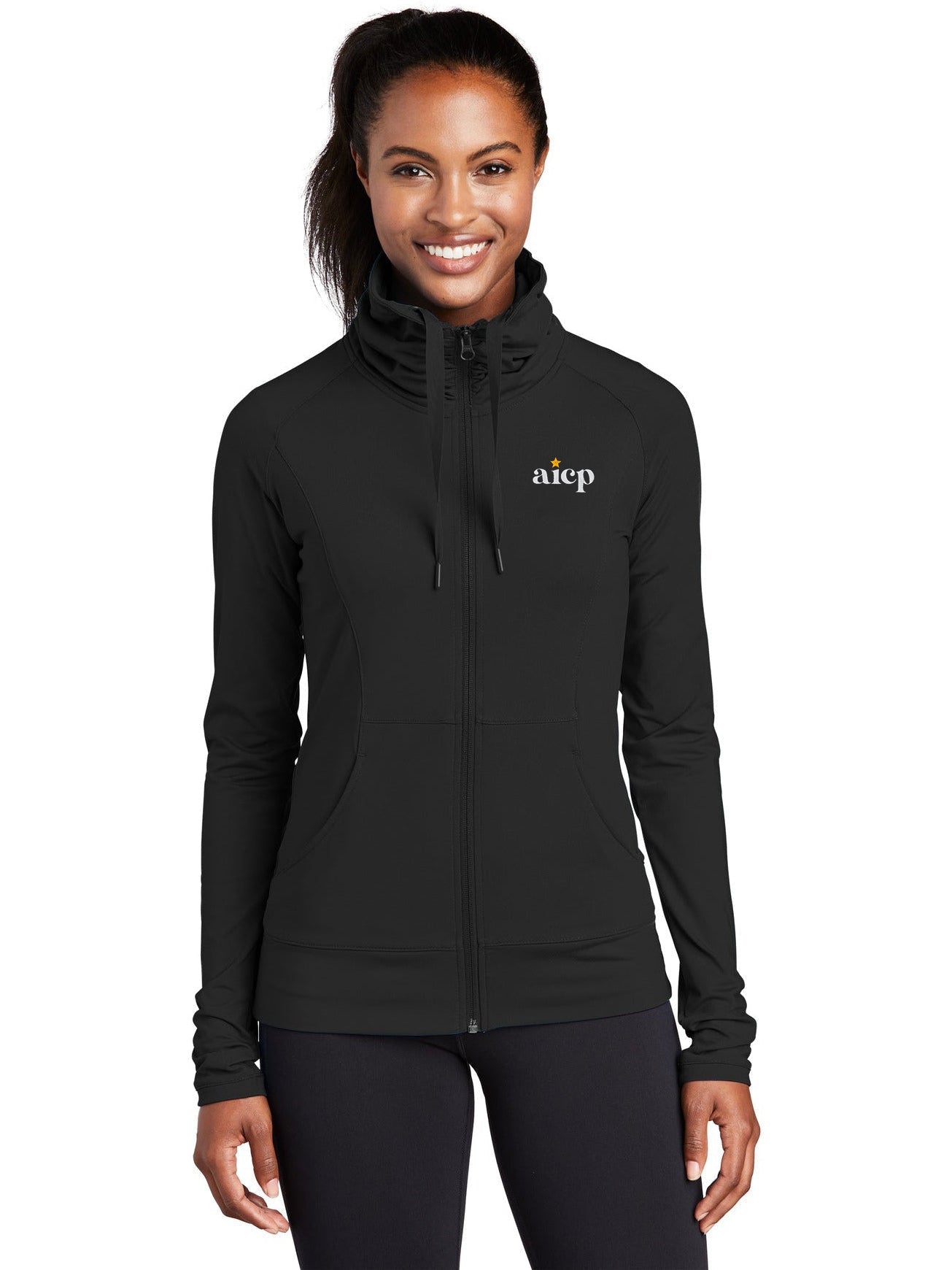 Sport Tek LST852 Full-Zip Sweatshirt with Custom Embroidery