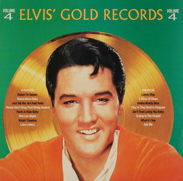 ELVIS PRESLEY (エルヴィス・プレスリー) - Golden Records Volume 4