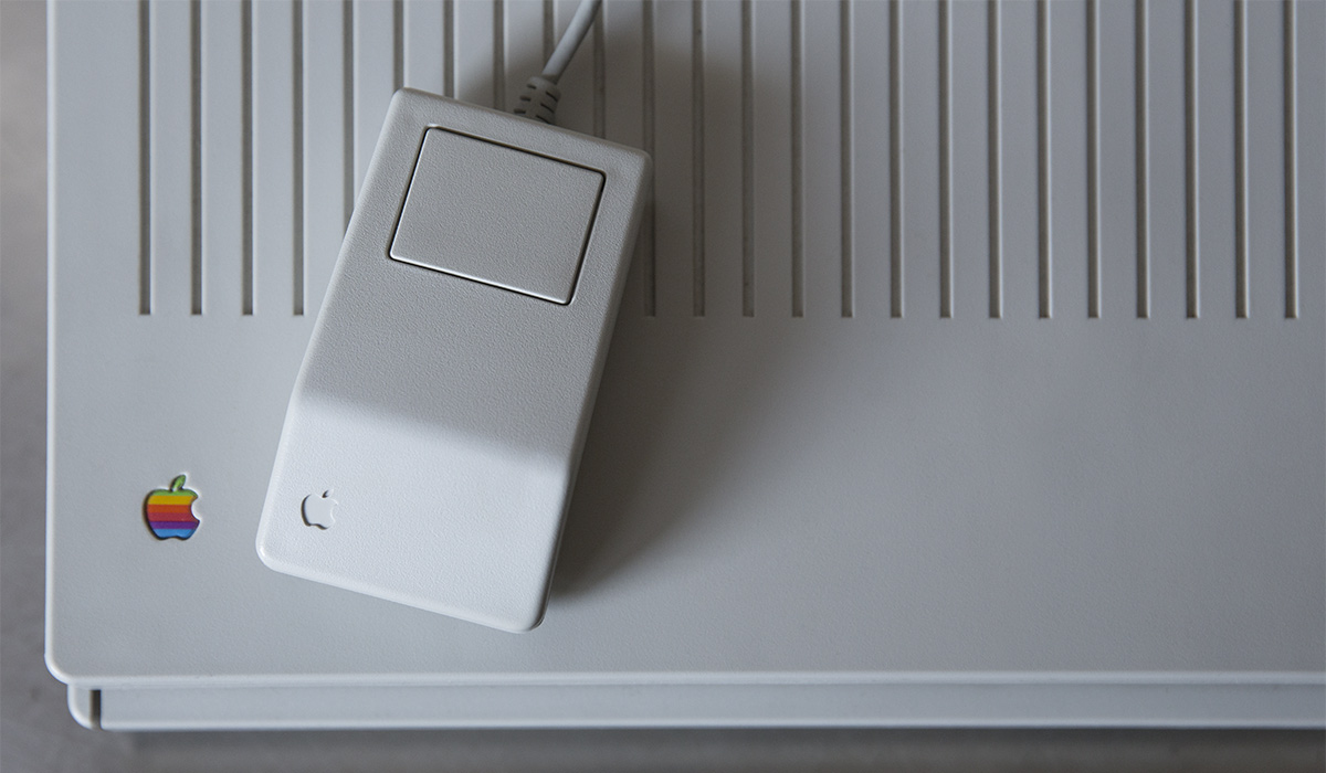 Apple Macintosh 角マウス Apple Macintosh 角マウス