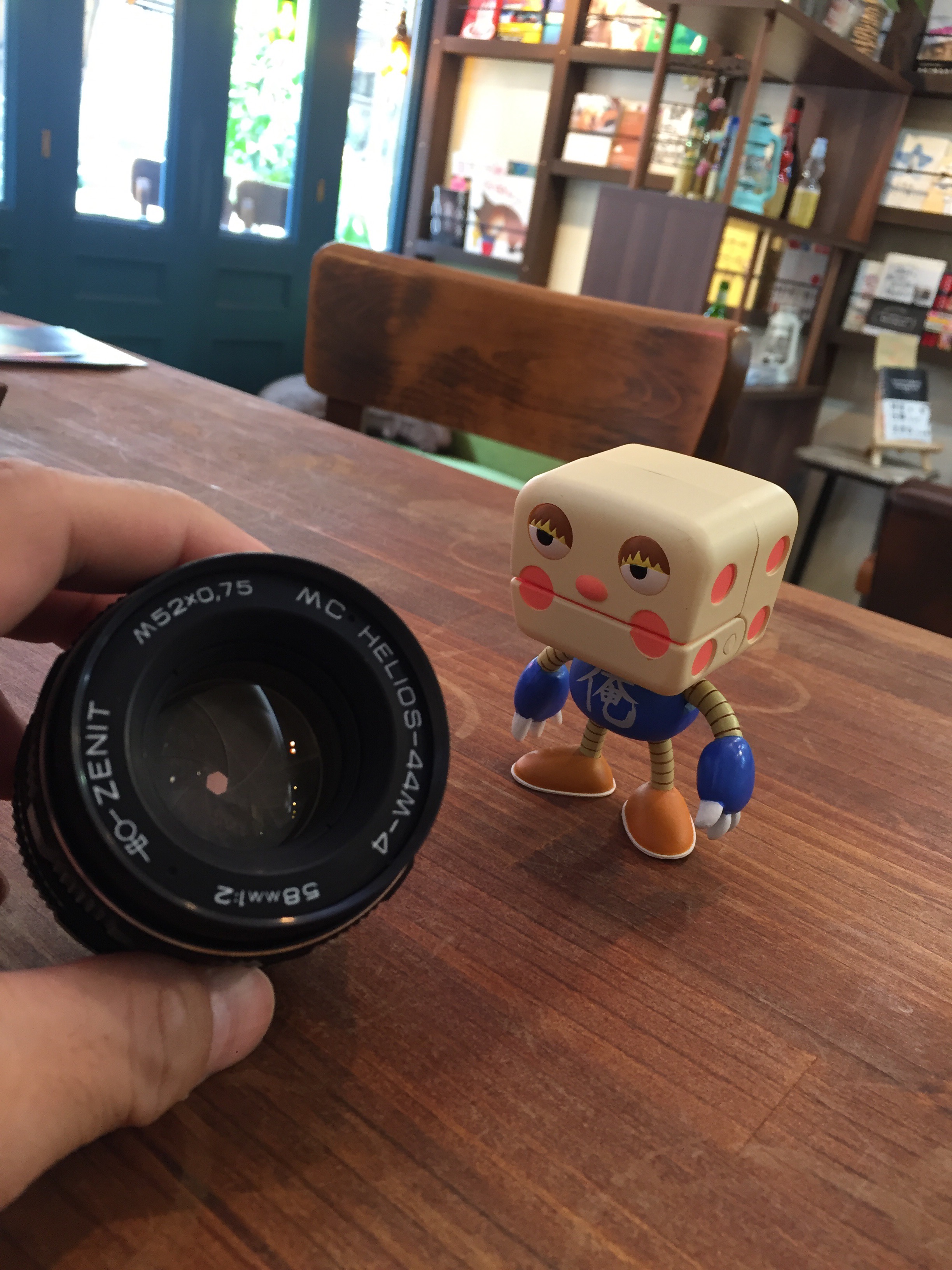 ヘリオス44 ぐるぐるボケを体感してみる | 下北沢美容室 ティーラック