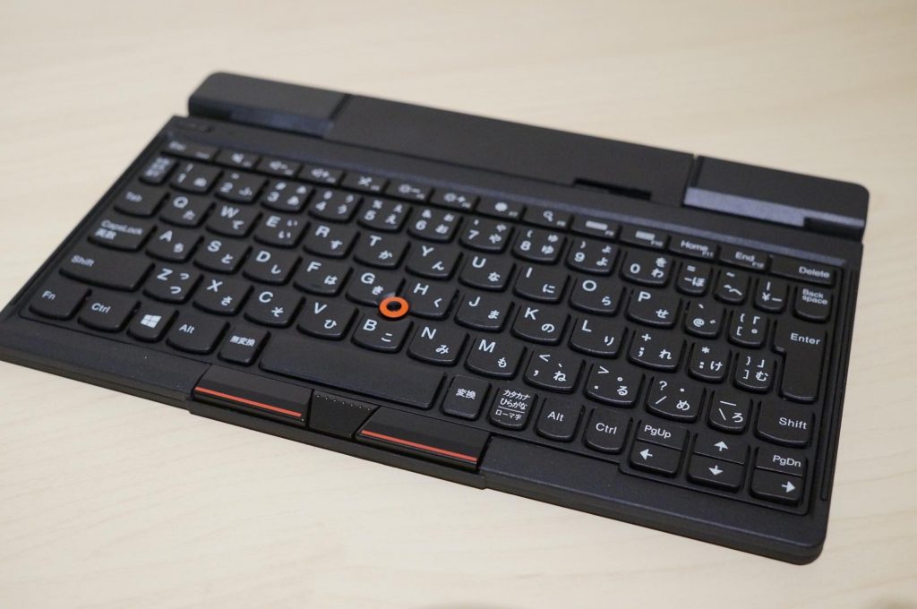 Think Tablet 2 Bluetooth キーボード』レビュー。スタンド＆トラック