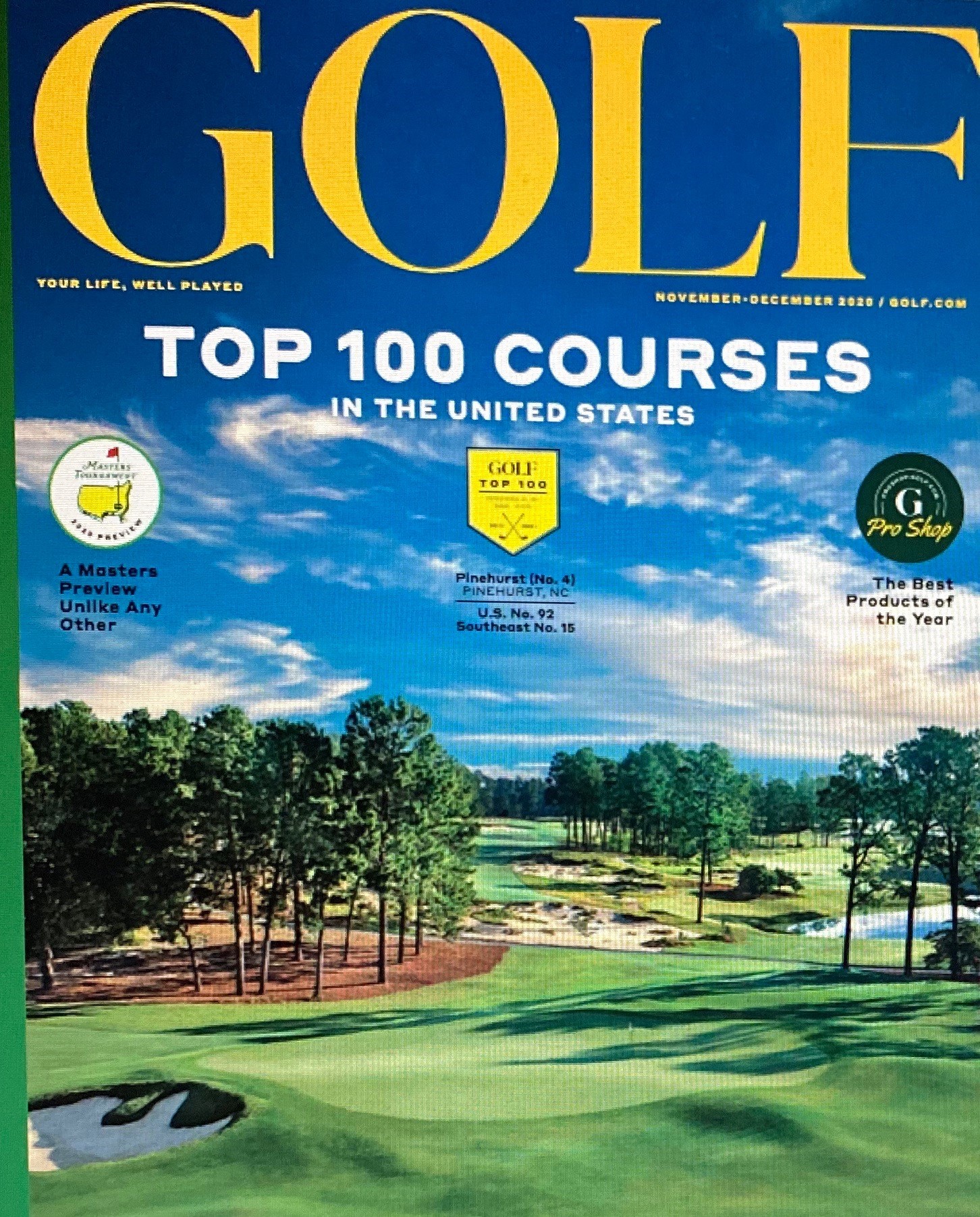 GOLF Atmosphere No. 70 GOLF Magazine誌 全米TOP100ゴルフコース発表