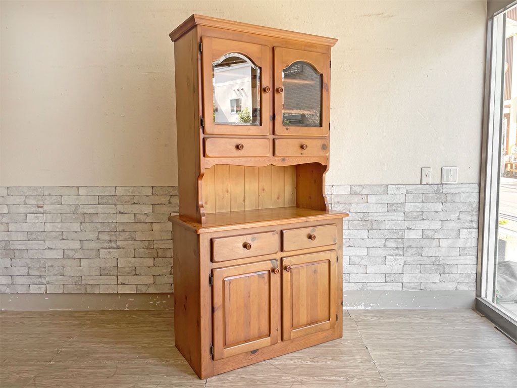 コスガ KOSUGA プロヴァンス PROVENCE カップボード 食器棚 ガラス扉