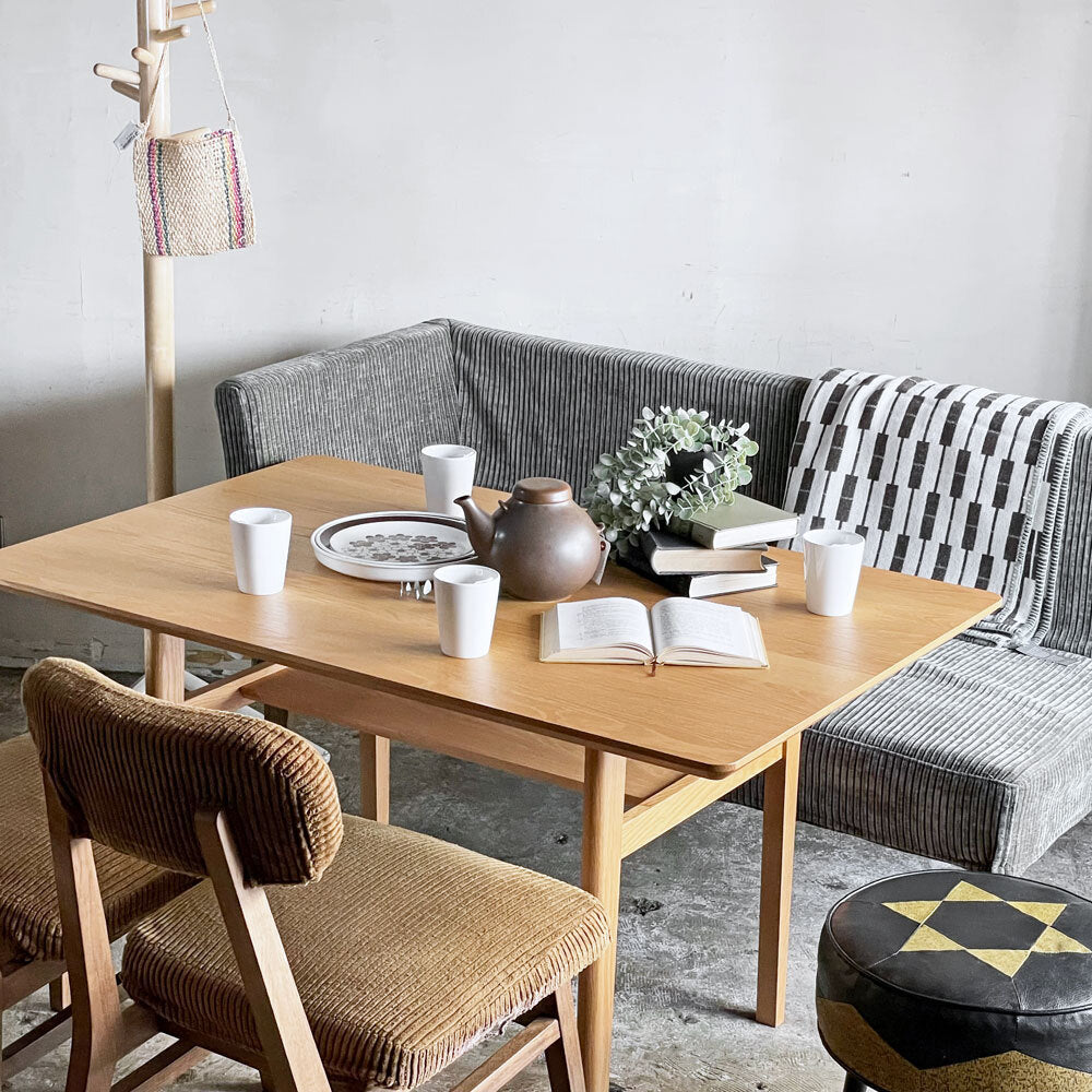 ウニコ unico ロム LOM リビングダイニングテーブル W120cm H65cm