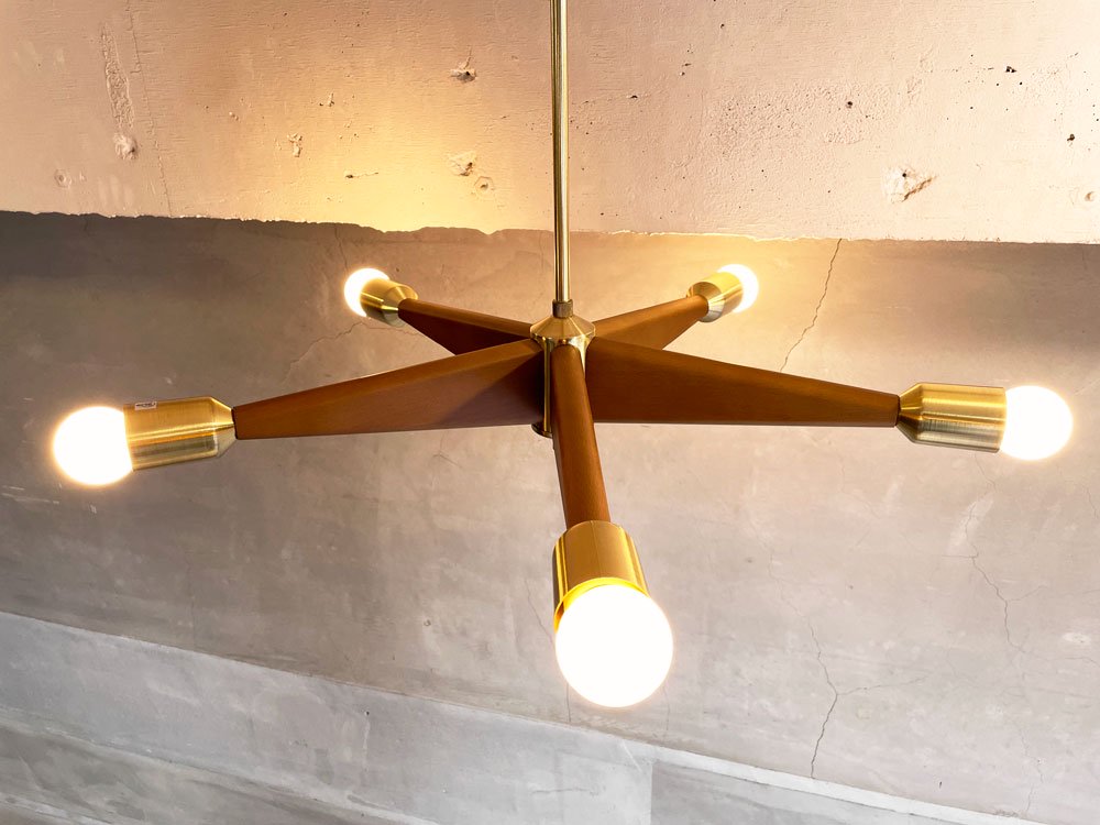 ウニコ unico リンデンハースト Lindenhurst ペンダントライト 5灯照明