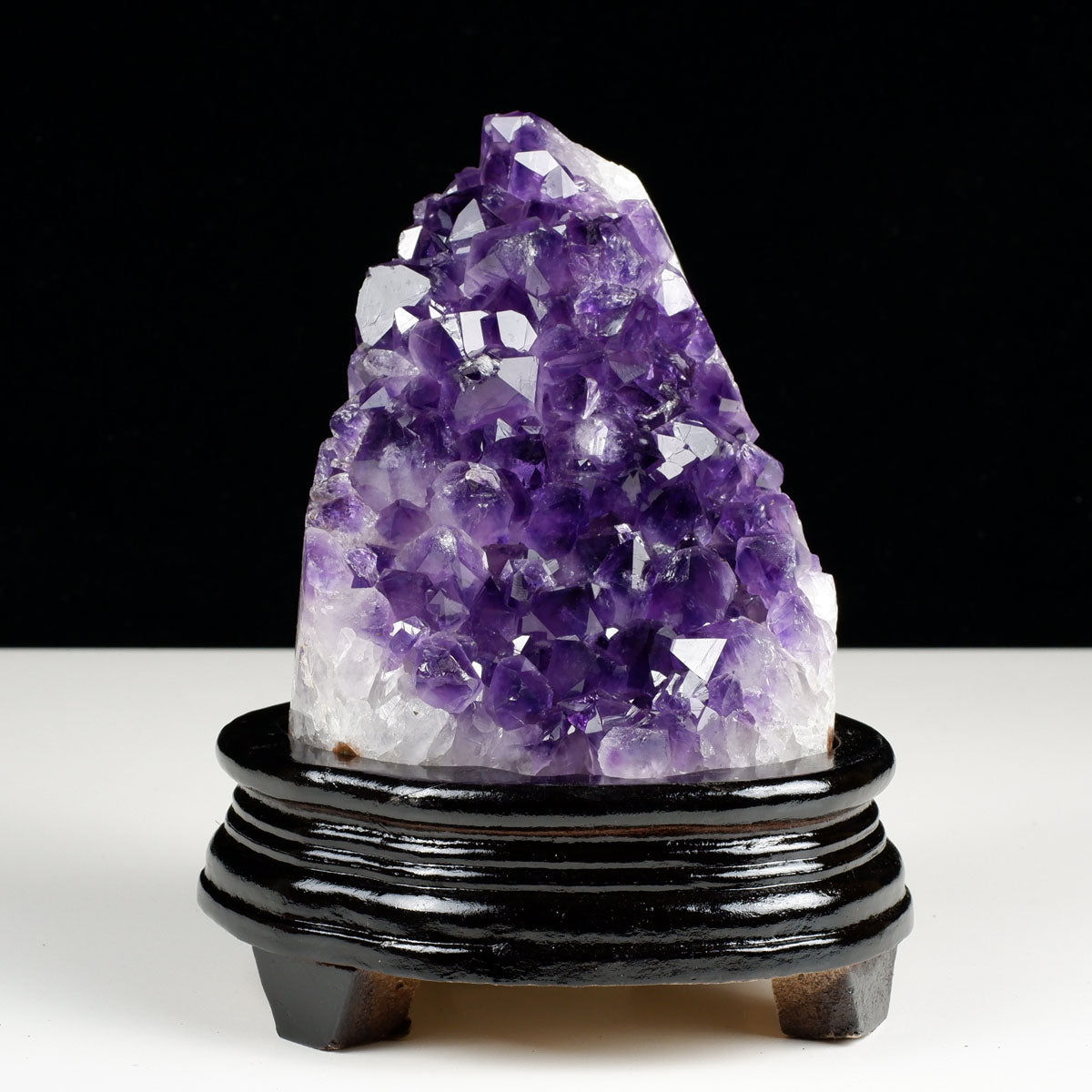 アメジストクラスター 1.7Kg ウルグアイ産 台座付属 182-7991 [sold