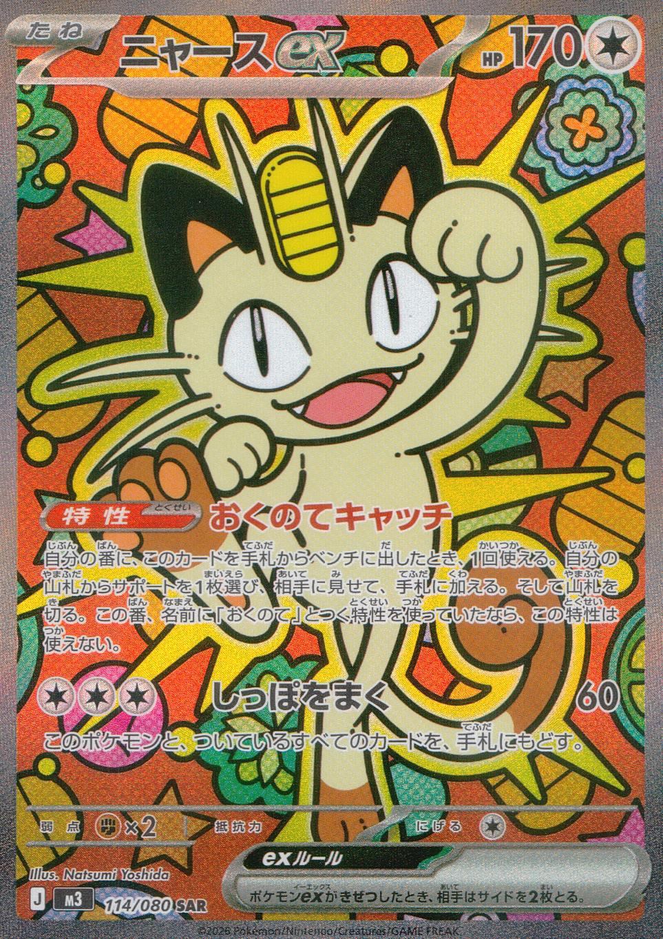 114/080/M3/SAR ニャースex