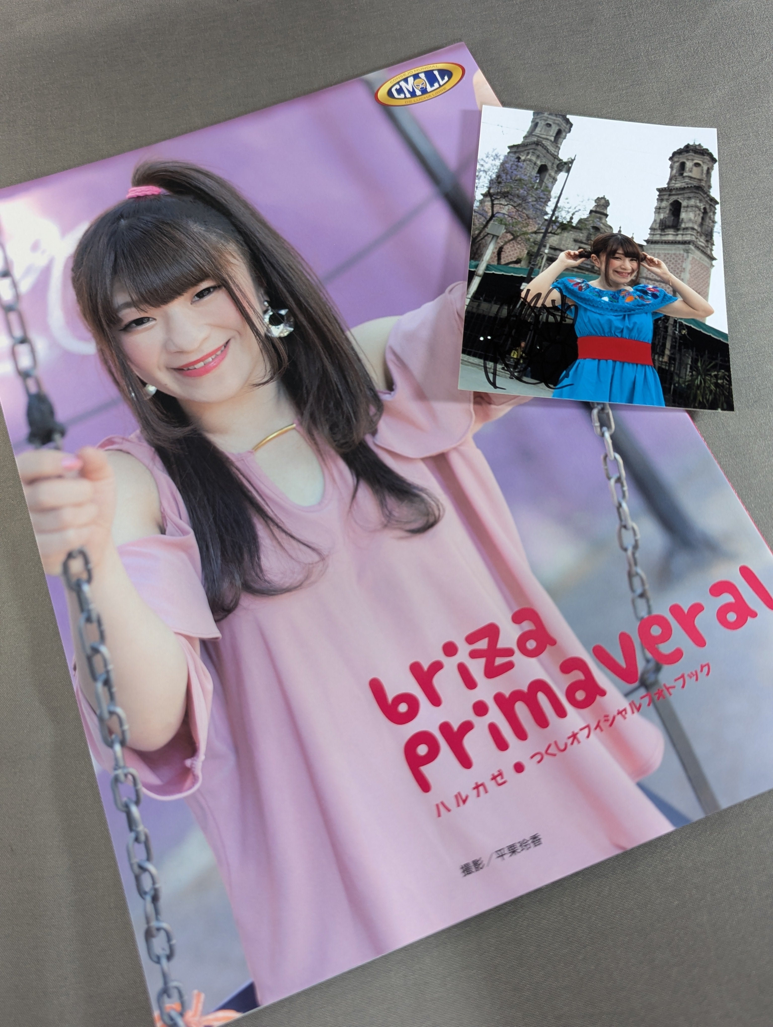 直筆サイン入り生写真付】つくし オフィシャルフォトブック 「briza