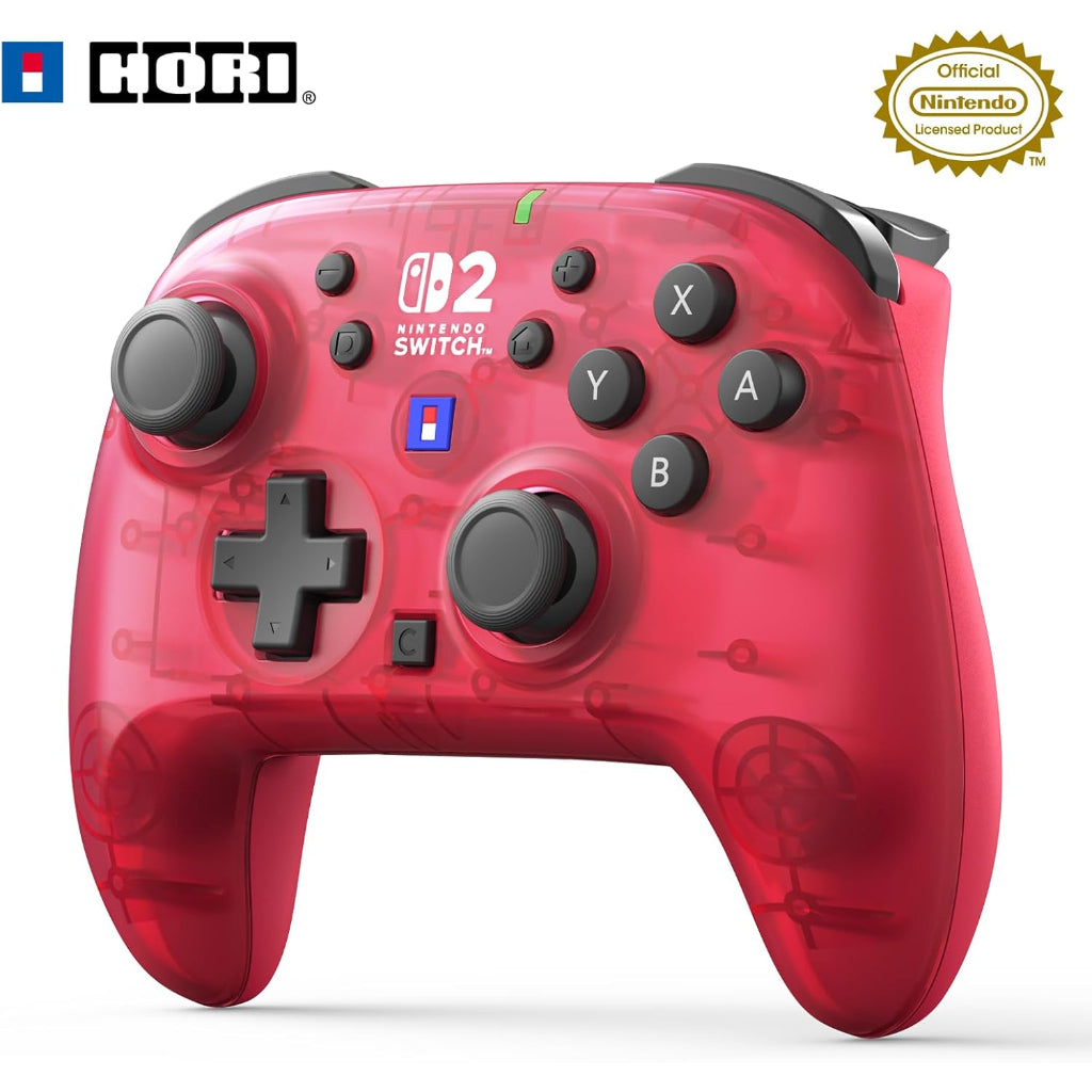 HORI Wireless HORIPAD TURBO for Nintendo Switch 2 - Ruby Magenta (NSX-