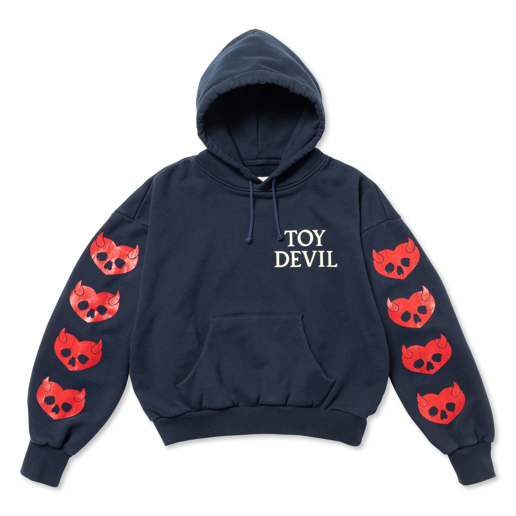 HOODIE SWEAT-DEVIL SKULL