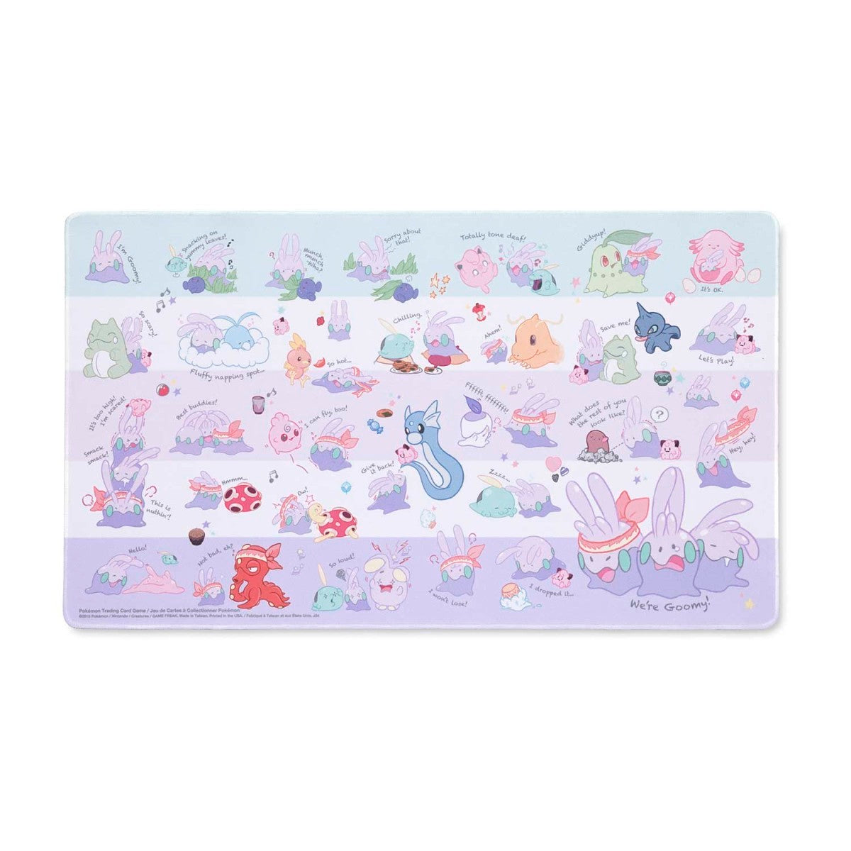 ヌメラ プレイマット We're Goomy Playmat 海外グッズ【サプライ