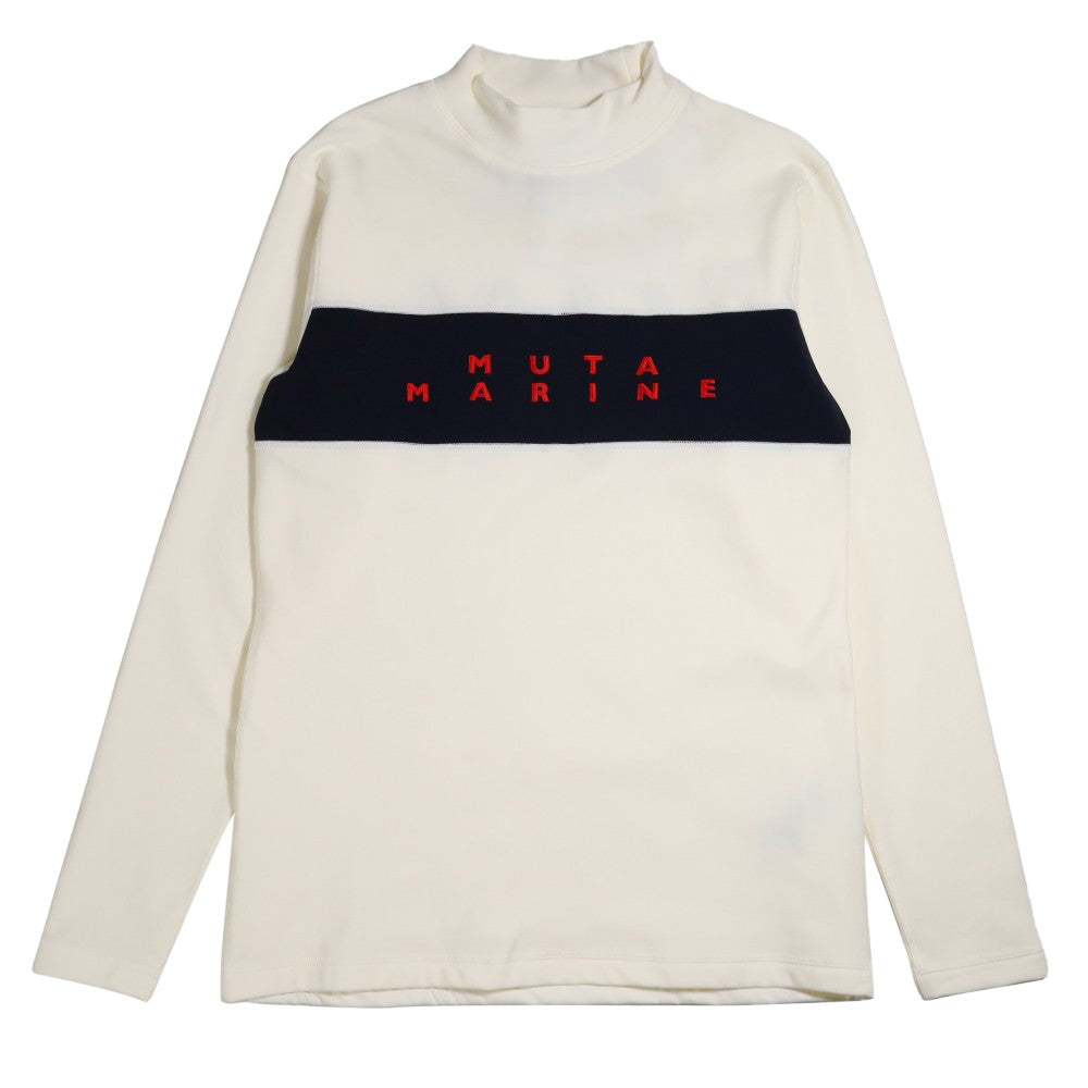 muta MARINE ムータマリン ロンT ヒートパフォーマ モックネックシャツ
