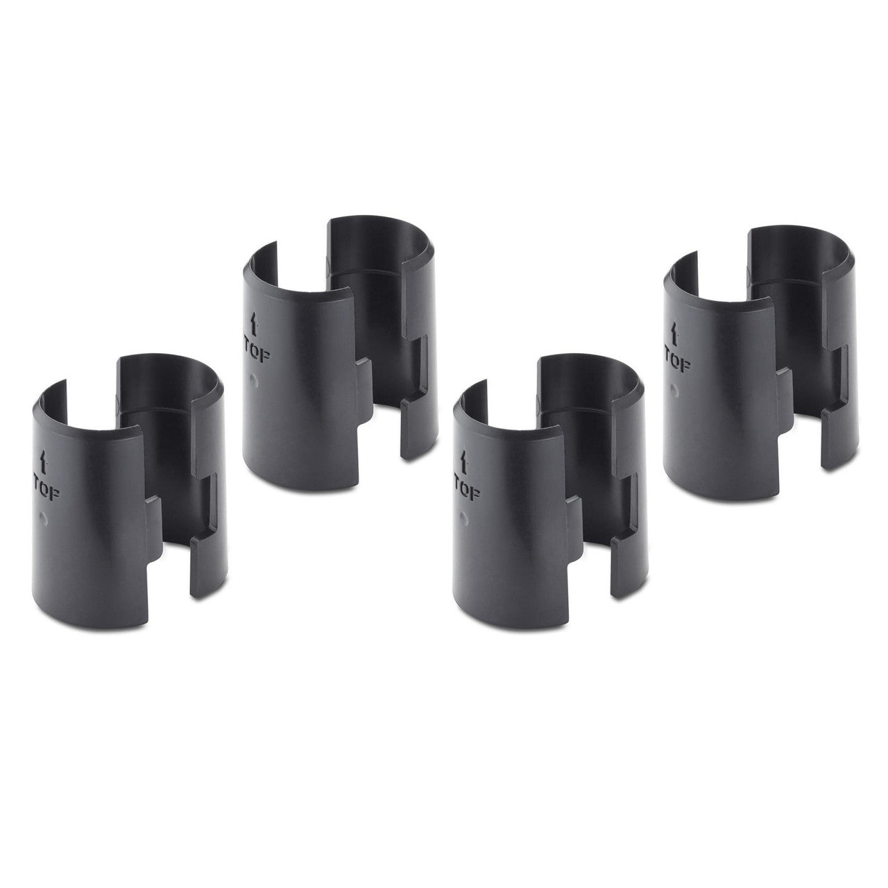 TRINITY, Slip Sleeves for Powder Coated Shelving, Set of 4