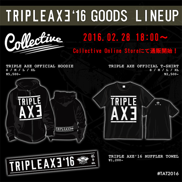 TRIPLE AXE TOUR'16