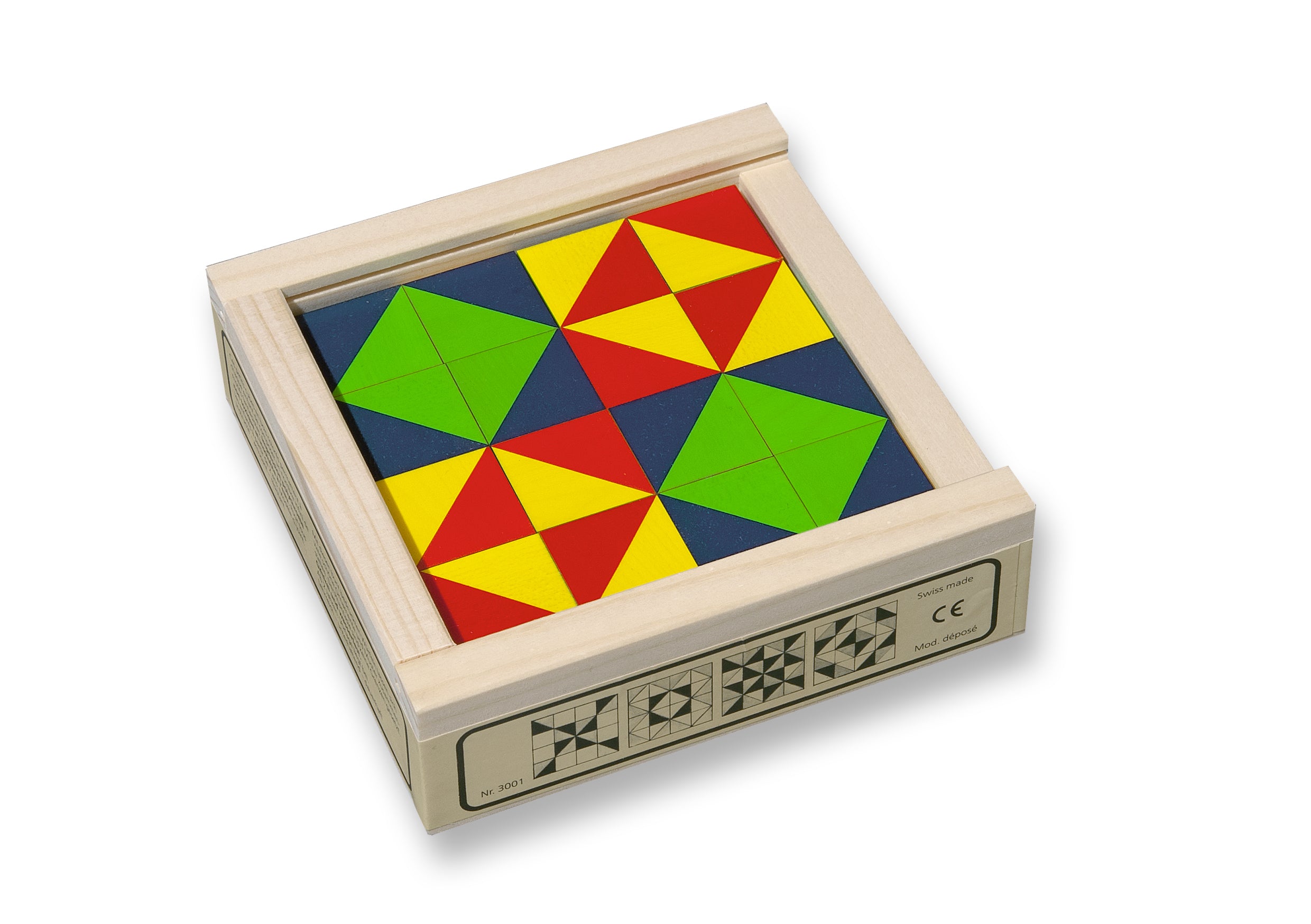 キューブモザイク 16pcs アトリエフィッシャー（スイス）｜つみきや