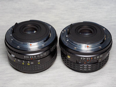 初期のXRリケノンにはペンタMレンズと同じものがある: つんつんブログ