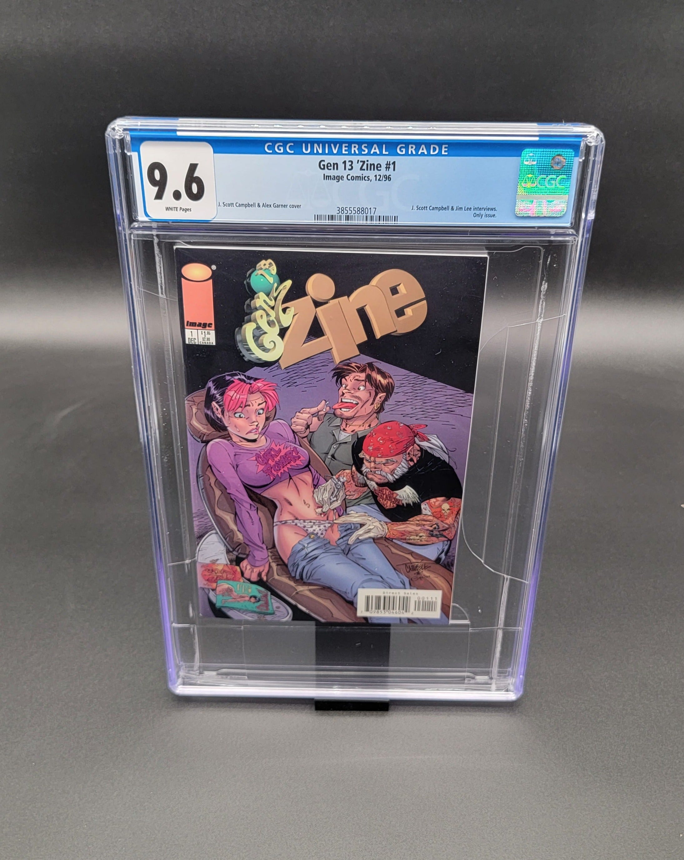 Gen 13 'Zine #1 1996 CGC 9.6 – Uncanny Toys & More