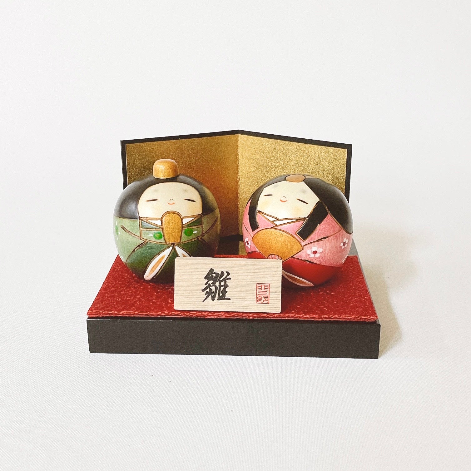 お雛さまこけし つぶら雛｜卯三郎こけし公式オンラインストア