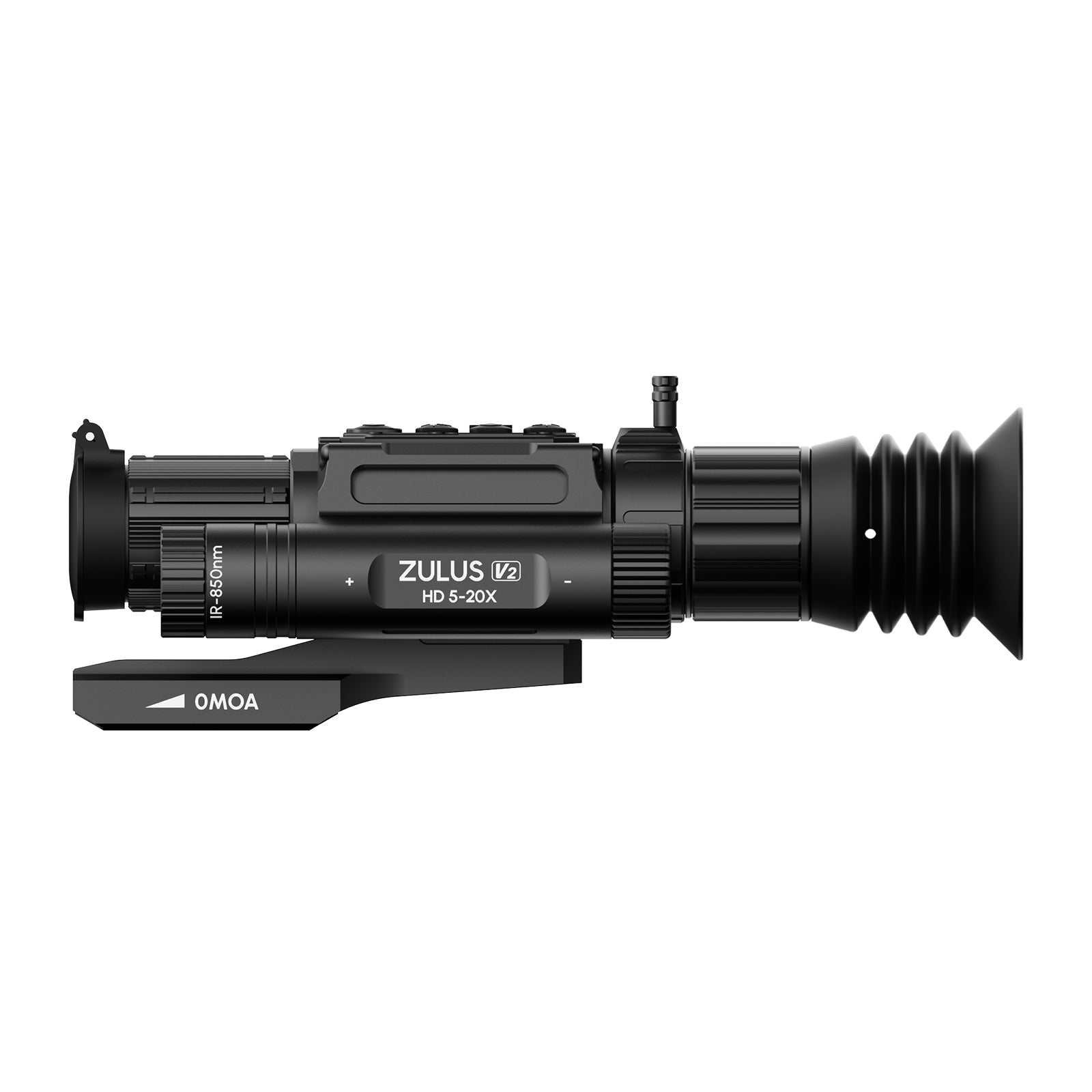 ZULUS ZHD520 V2: 5-20x Digital Day/Night Vision Scope for Hunting