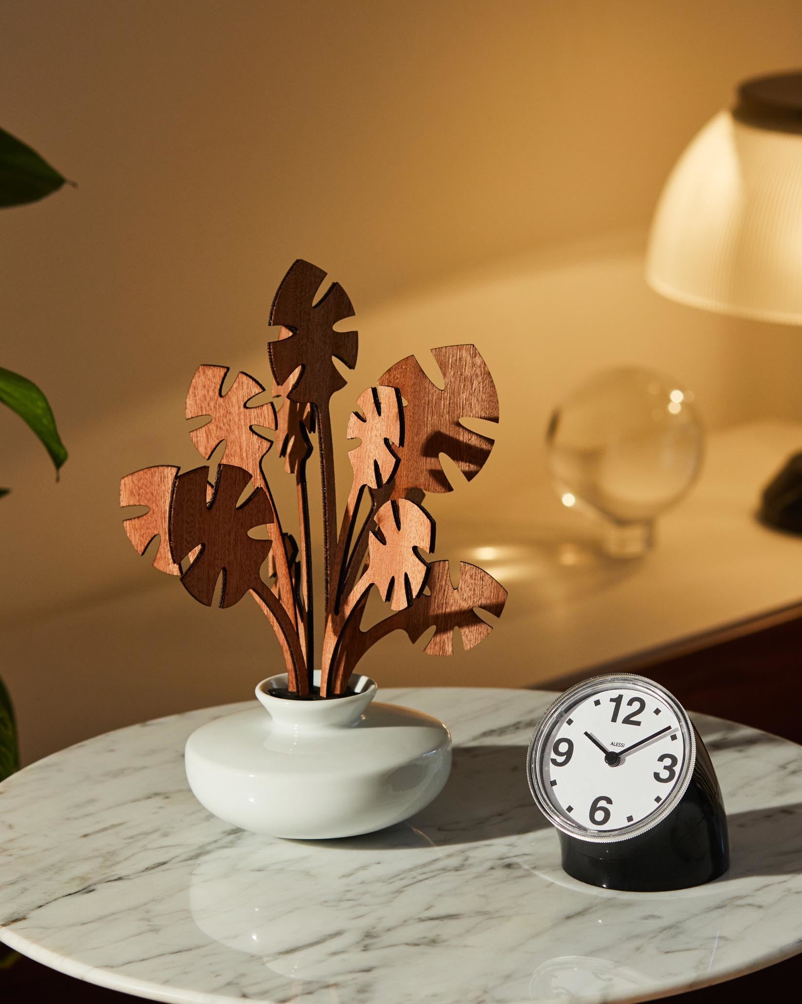 Cronotime: Desk clock by Pio Manzù | Alessi