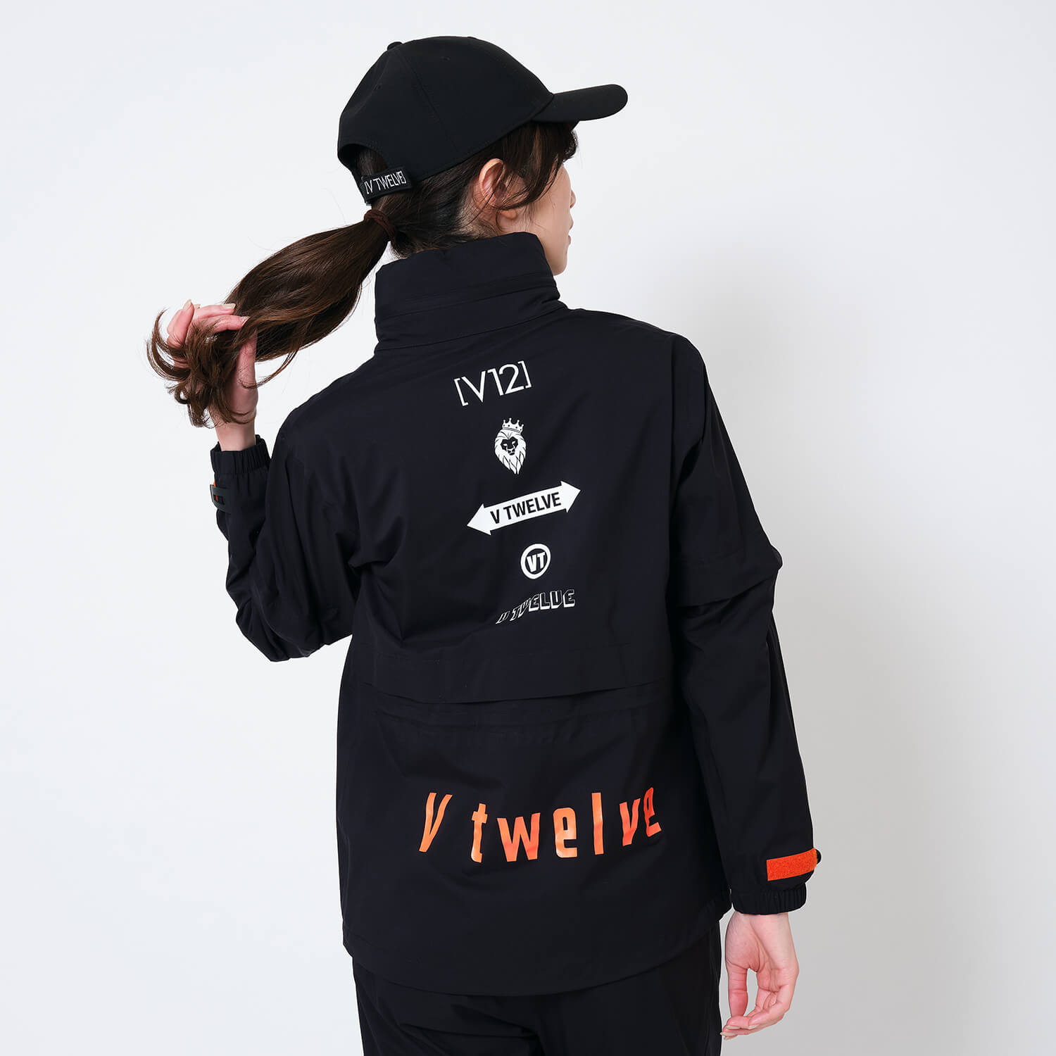 V12] ゴルフ レディース レインジャケット LINE UP RAIN JKT | 【公式