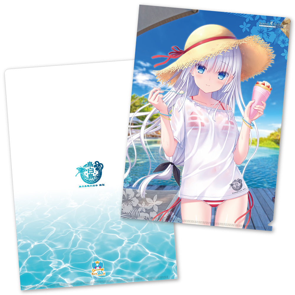 Summer Pockets RB 鳴瀬 しろは(2024ver.) クリアファイル – VA STORE