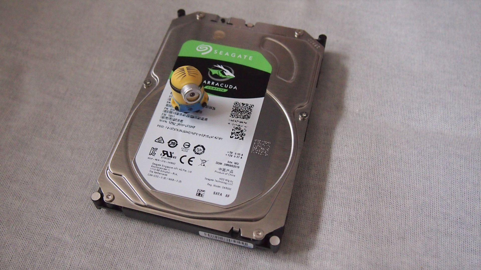 SMR方式は使えない子じゃなかった】Seagate BarraCuda 内蔵HDD（4TB