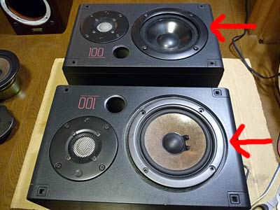 ONKYO D-100 完全整備オリジナルVer. ＆ ユニット比較