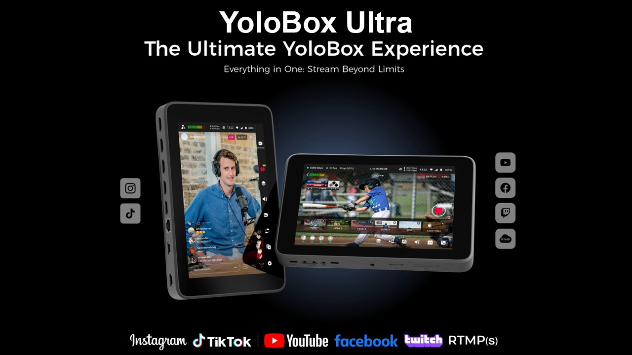 YoloLiv YoloBox Ultra is the Ultimate YoloBox Experience for