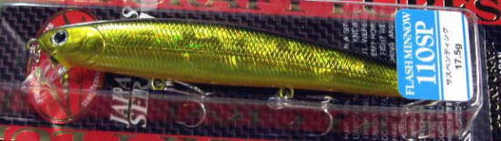 ラッキークラフト フラッシュミノー110SP