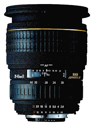 Sigma 20-40mm f2.8 EX Lens