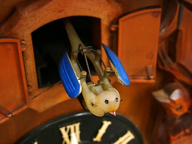 ○鳩時計（ミケンのはと時計）□原田様（茨城県石岡市）□ ハト時計の