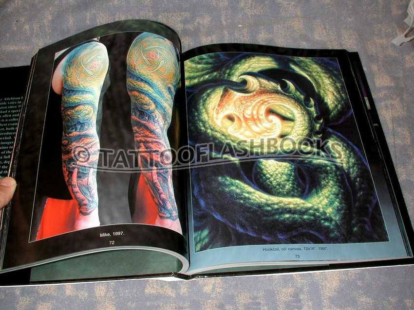 tattooflashbooks.com - Guy Aitchison - Organica