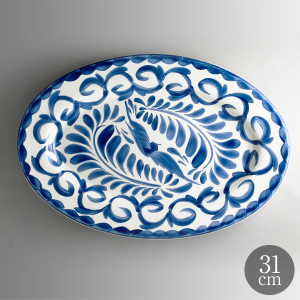 ANFORA Puebra プエブラ 31cm オーバルプレート – THE HARVEST ONLINE