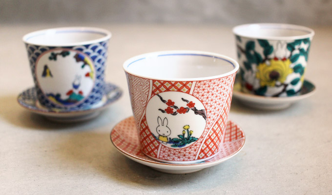 ミッフィー九谷 小皿 : 東京キッチュ ユニークな和雑貨土産の通販