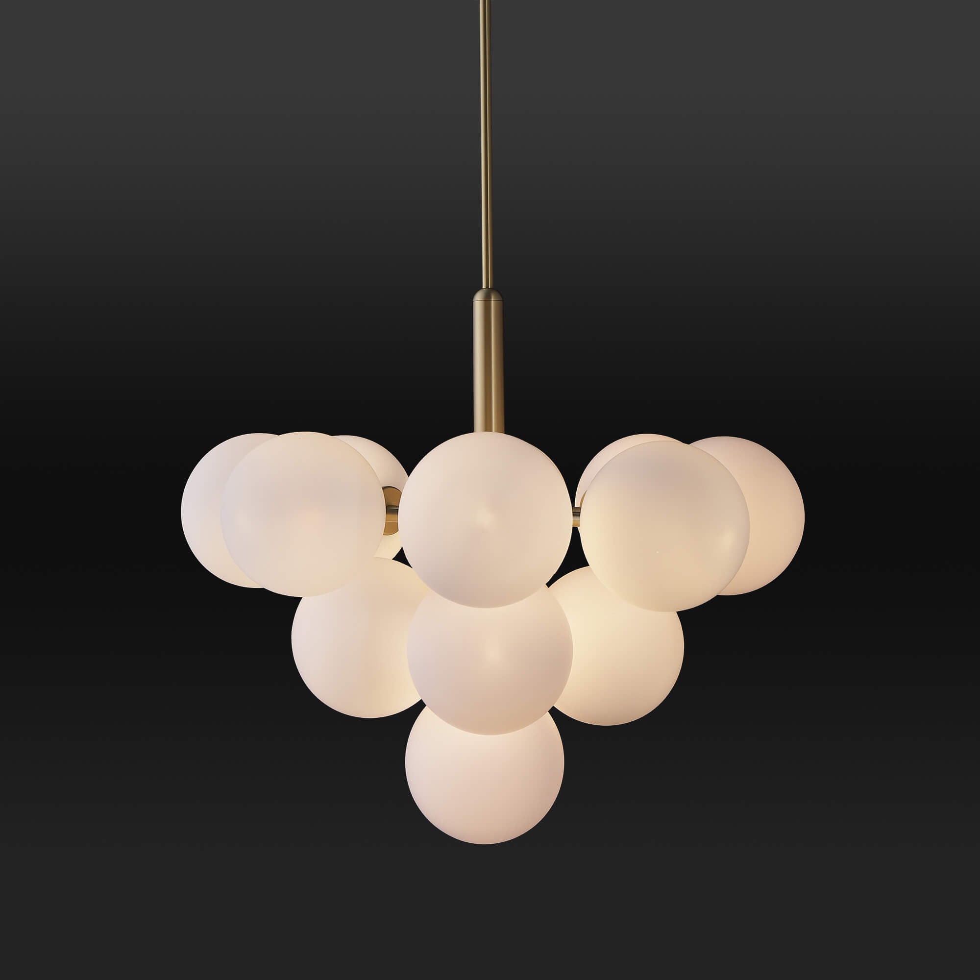 エレガントな真鍮フレームが美しいペンダントライト - Pm-23 – TOWARDS