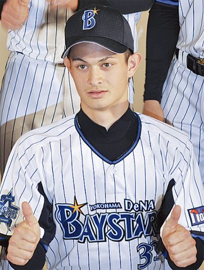 庄戸出身 乙坂智選手 横浜DeNA 新ユニ姿で決意 | 栄区 | タウンニュース
