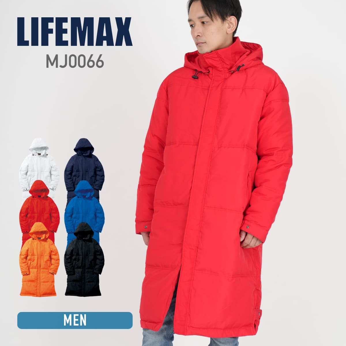 ライトベンチコート | メンズ | 1枚 | MJ0066 | レッド – Tshirt.st