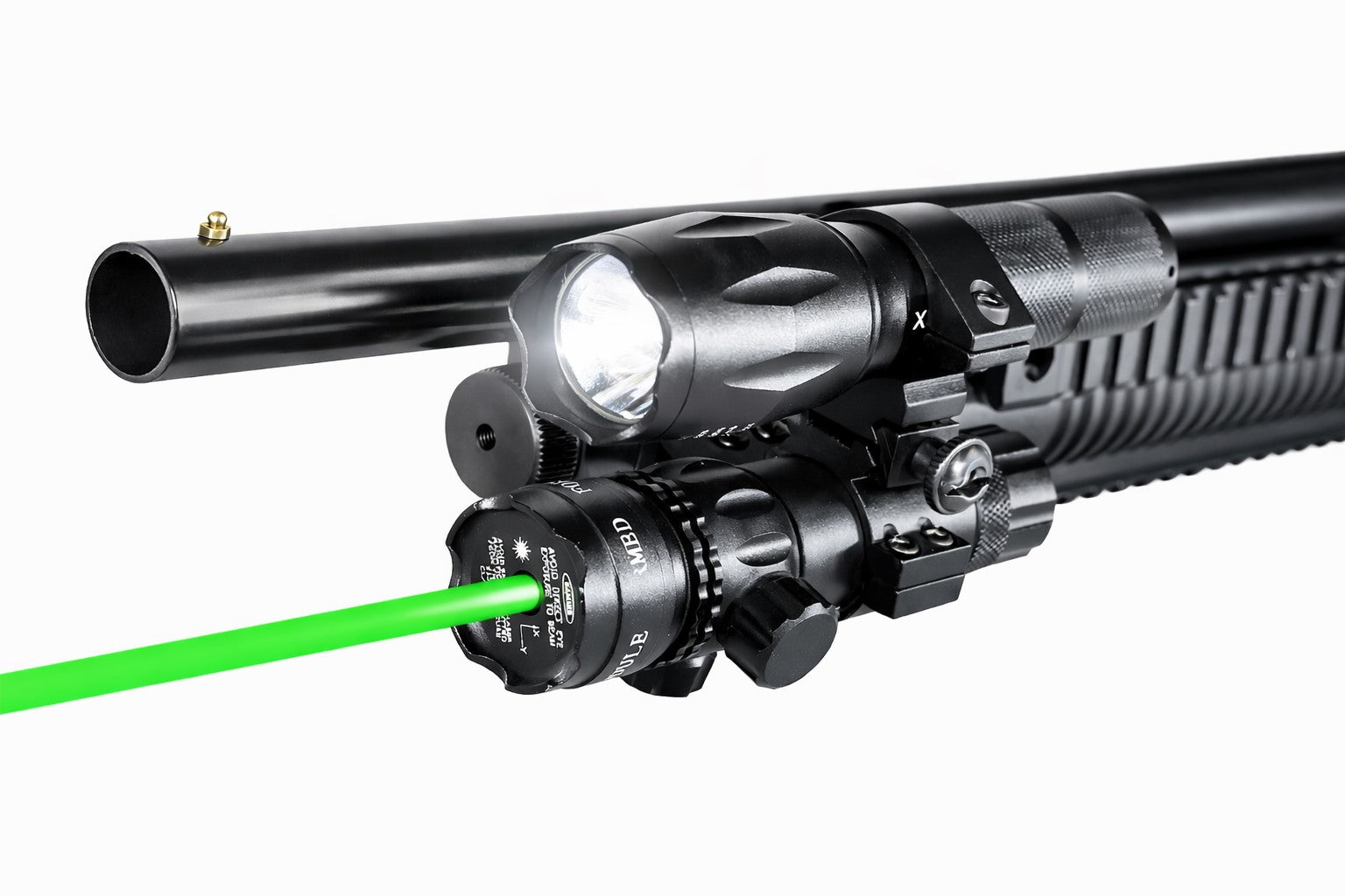 Stoeger P3000 12-Gauge Green Laser Sight And Flashlight Combo Aluminum