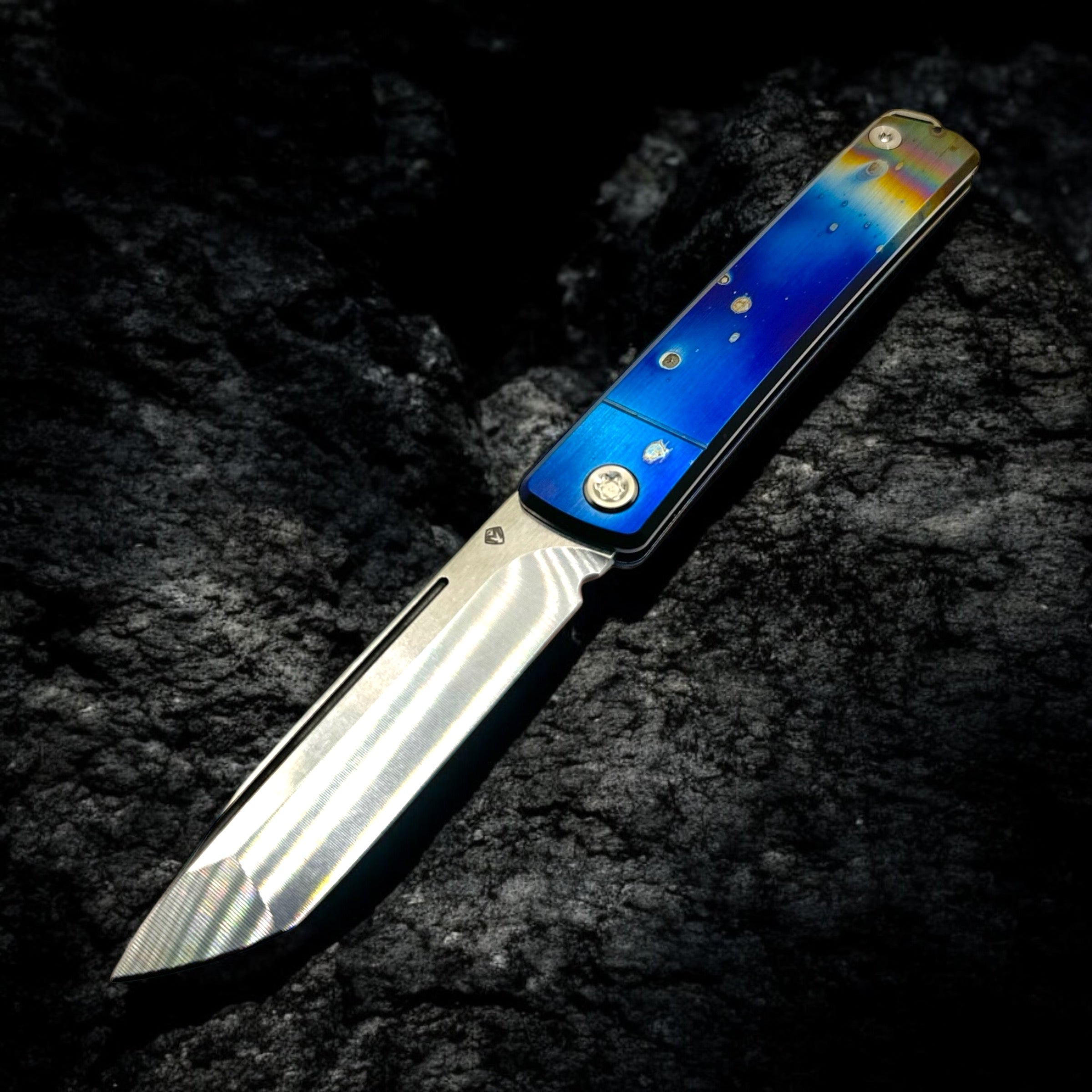 Medford Kniffe Gentleman Jack GJ-2 S45VN Tumbled Tanto Blade, Brsh